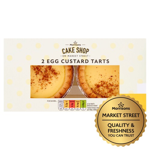 Market Street Egg Custard Tarts 