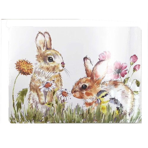 Nutmeg Home Countryside Rabbit Table Mats