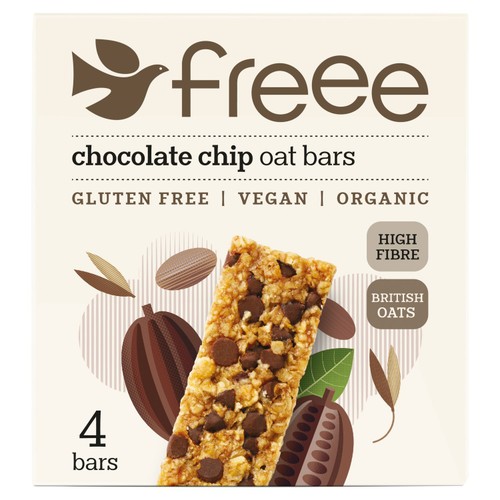 Freee Chocolate Chip Oat Bars 