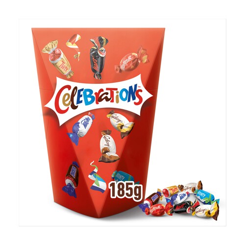 Celebrations Milk Chocolate Selection Box of Mini Chocolate & Biscuit Bars 