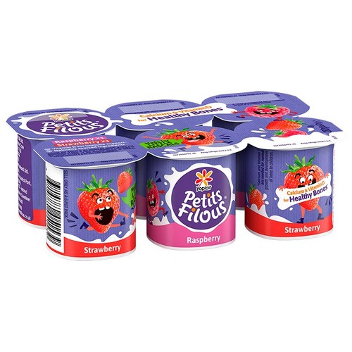 Petits Filous Kids Strawberry & Raspberry Yoghurt