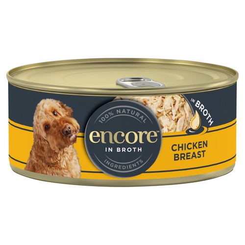 Encore Dog Tin  Chicken Breast in Broth