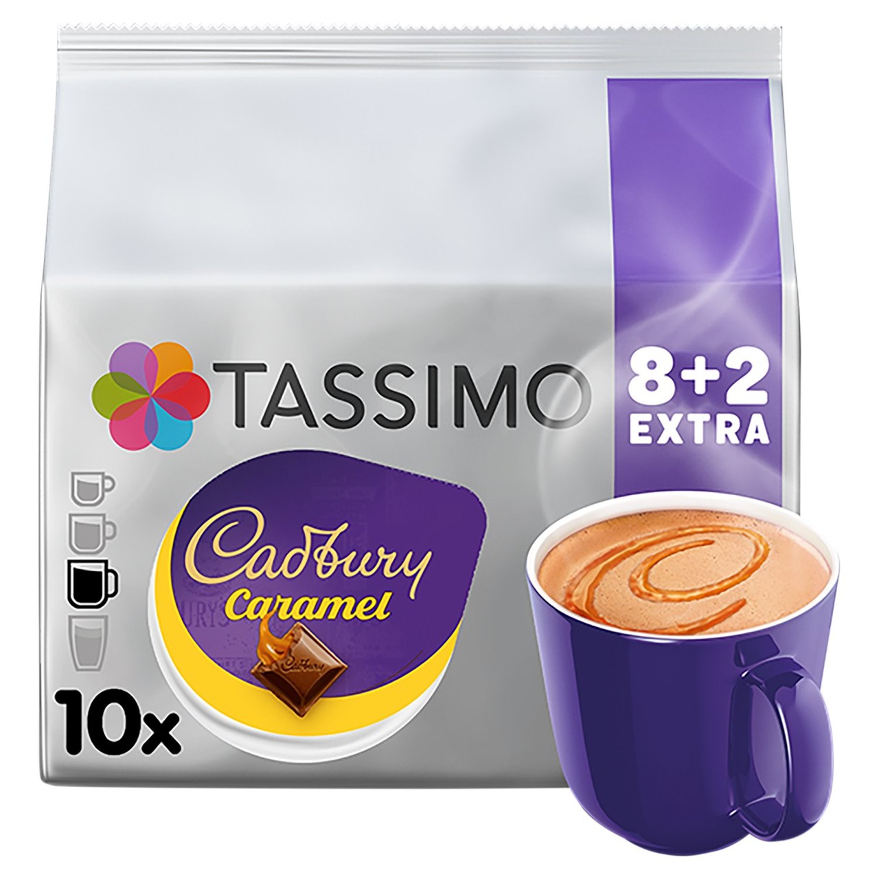 Tassimo Cadbury Caramel Hot Chocolate 10 Cups