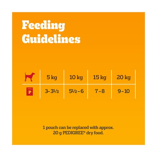 Pedigree Senior Wet Dog Food Pouch Mixed Selection In Jelly 40x100g