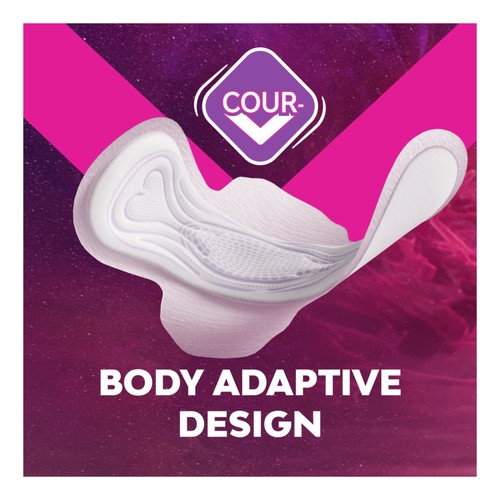 Bodyform Cour-V Ultra Night Sanitary Towels Wings