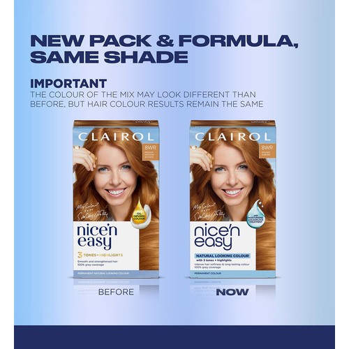 Clairol Nice n Easy Creme Permanent Hair Dye - 9g Light Golden Blonde