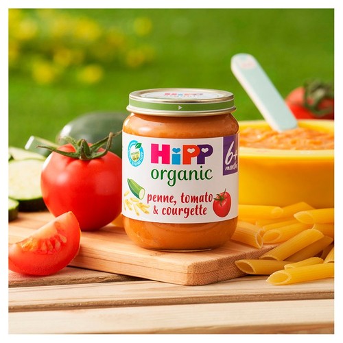 HiPP Organic 6 Mths+ Penne with Tomato & Courgette