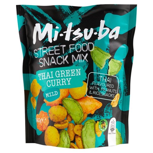 Mitsuba StreetFood SnackMix Thai Green Curry Style 140g