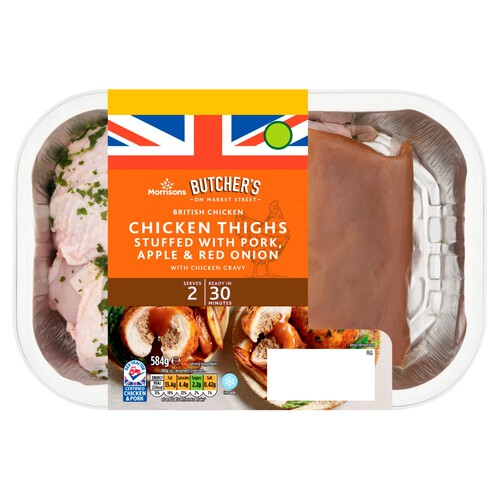 Morrisons Stuffed Chicken Thighs With Gravy 