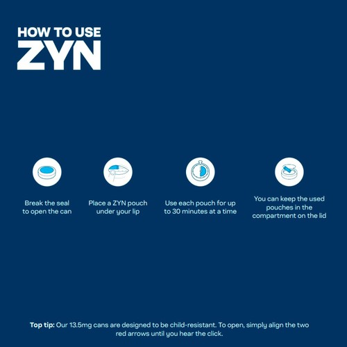 ZYN Citrus 3mg Nicotine Pouches