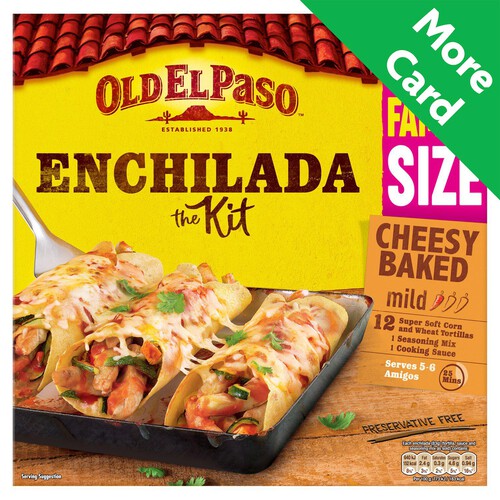 Old El Paso Cheesy Baked Enchilada Kit 