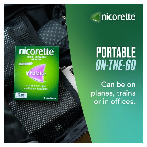 Nicorette 15mg Inhalator (Stop Smoking Aid)