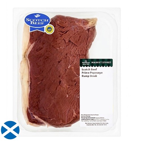 Morrisons Scotch Beef Popeseye Rump Steak