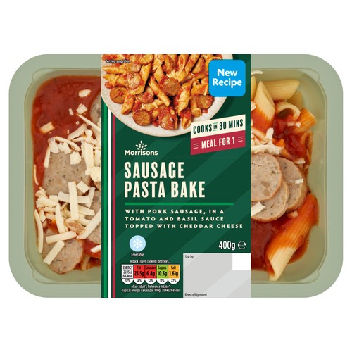 Morrisons Sausage Pasta Bake