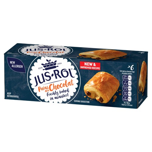 Jus Rol Pain Au Chocolat Kit x6
