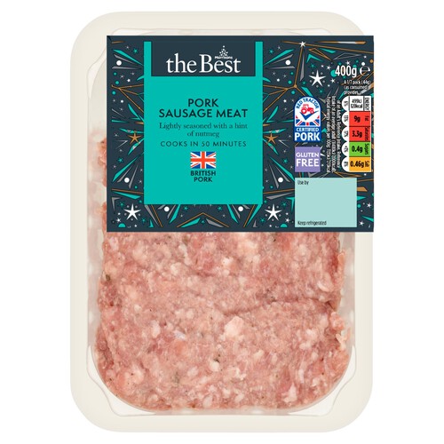 Morrisons The Best Pork Sausagemeat 