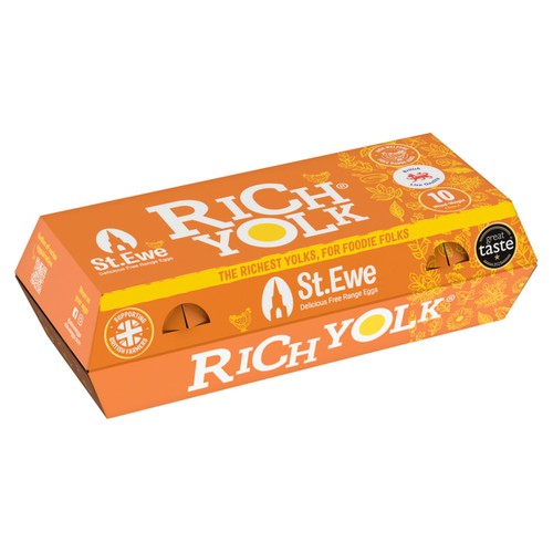 St Ewe Rich Yolk Mixed Weight Free Range Eggs