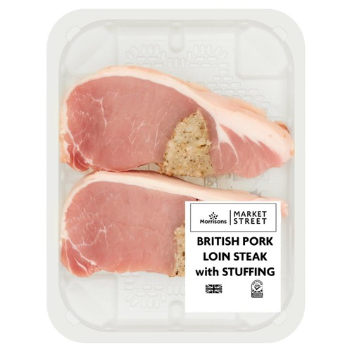 Morrisons British Pork Loin Steak with Stuffing