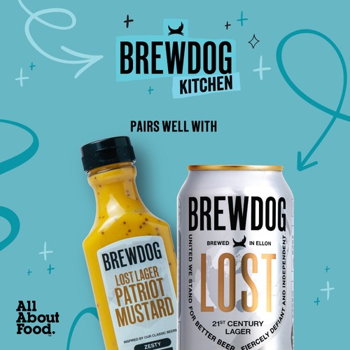 BrewDog Lost Lager Patriot Mustard 240ml