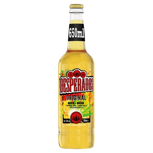 Desperados Tequila Lager Beer Bottle