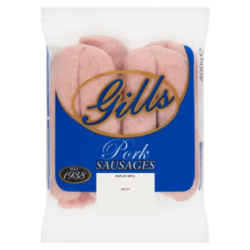 Gills Pork Sausages