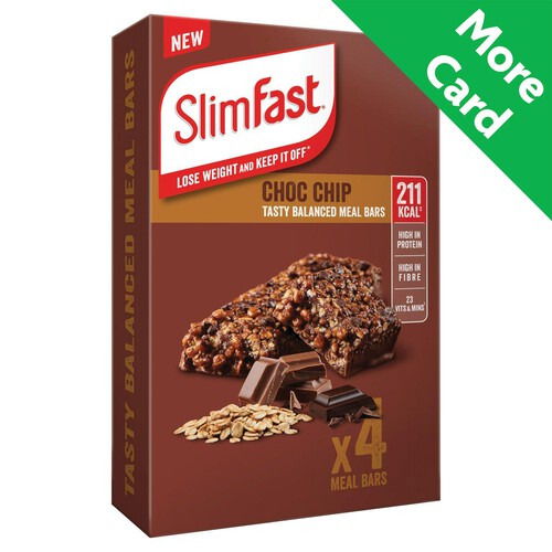 Slimfast Meal Replacement Choc Chip Bar