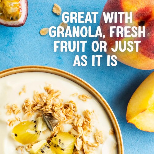 Alpro Creamy Greek Style Peach Passionfruit 400G