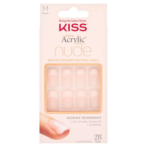 Kiss Salon Acrylic Nude Nails Cashmere