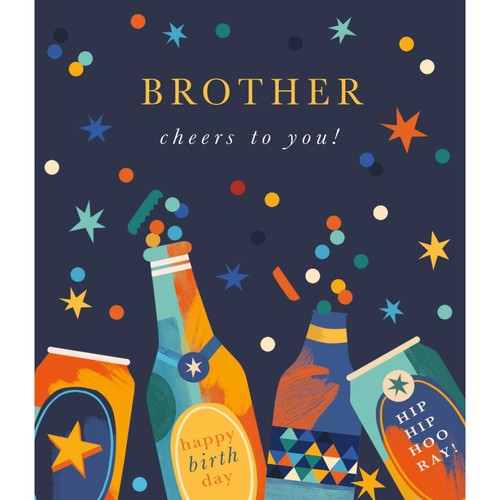 Brother Birthday Card