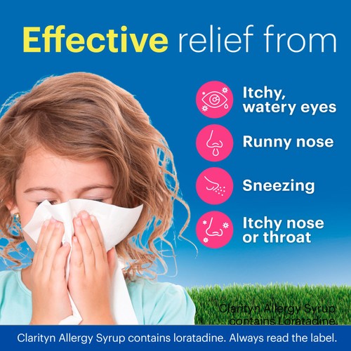 Clarityn Allergy 1mg/ml Syrup Mixed Berries Flavour