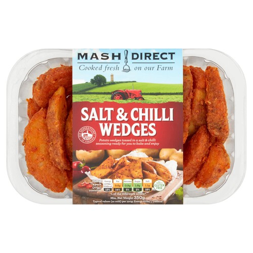 Mash Direct Salt & Chilli Wedges 