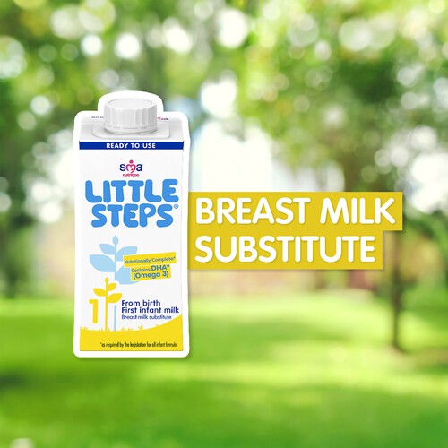 SMA Little Steps First Baby Milk Liquid Ready To Feed