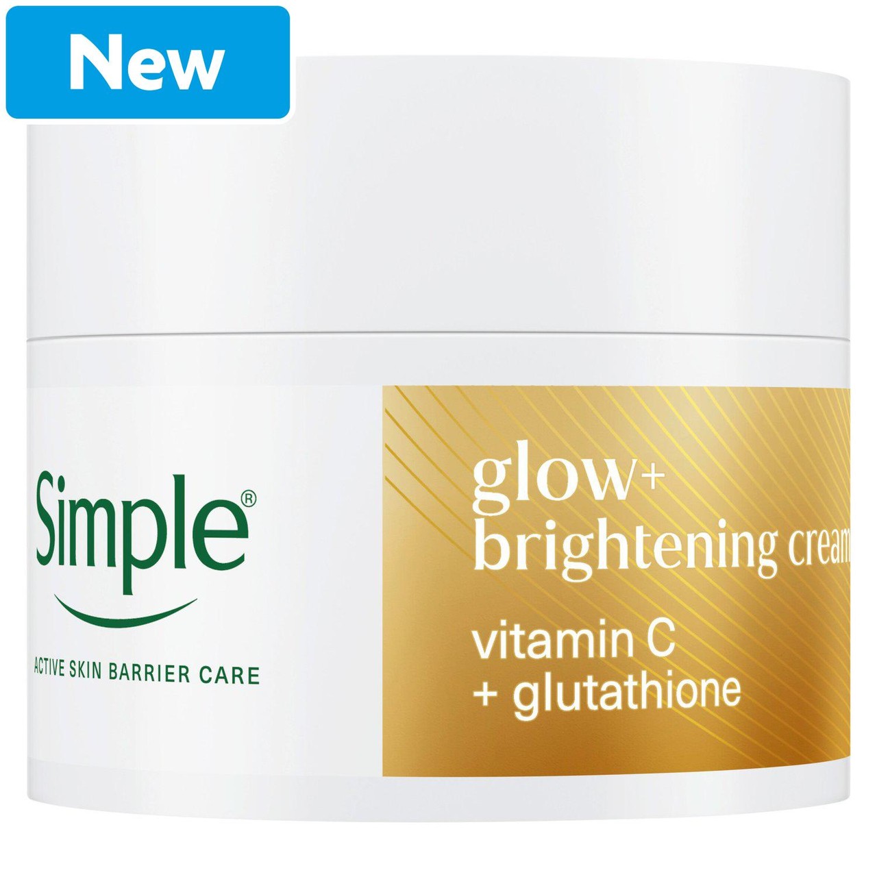 Simple Facial Moisturiser Glow+ 50 ml