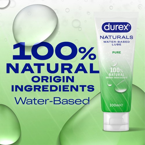 Durex Naturals Water Based Pure Lubricant Gel