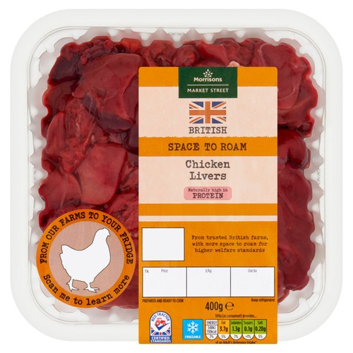 Morrisons chicken livers
