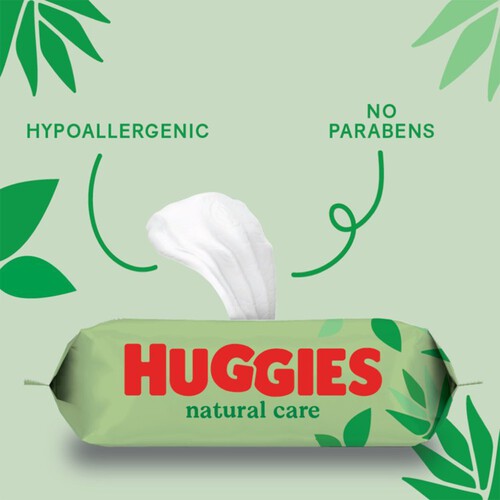 Huggies Natural Care Baby Wipes 