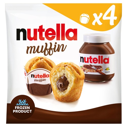 Nutella chocolate hazelnut muffins