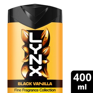 Lynx Shower Gel Black Vanilla   400ml