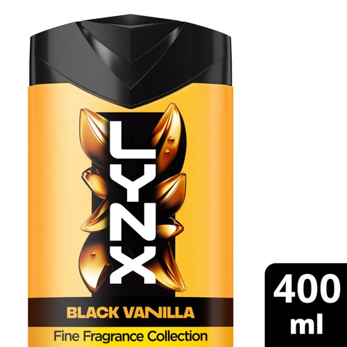 Lynx Shower Gel Black Vanilla   400ml