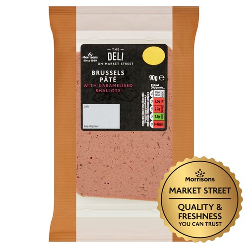 Market Street Brussels Pate With Shallots