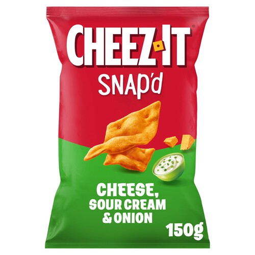 Cheez-It Snap'D Cheese, Sour Cream & Onion 