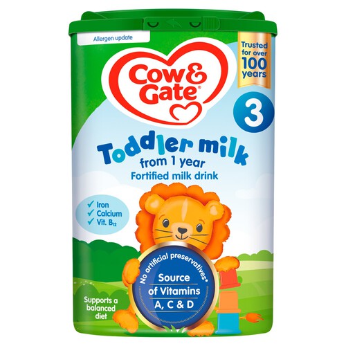 Cow & Gate 3 Toddler Milk Formula 1+ Years