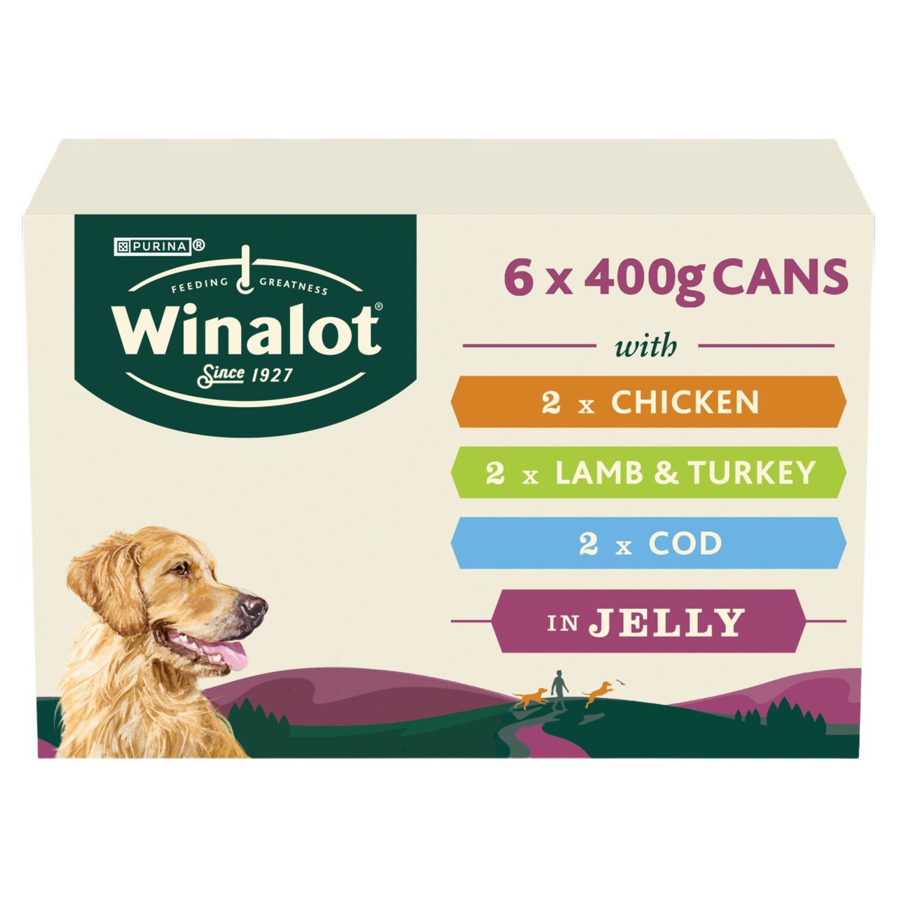 Winalot Mixed In Jelly (6 x 400g)