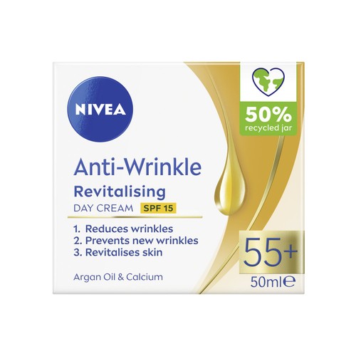 Nivea Anti-Wrinkle Revitalising Day Cream Spf15 50Ml