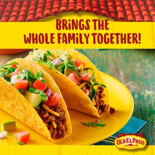 Old El Paso Stand And Stuff Paprika & Garlic Taco Kit 312g