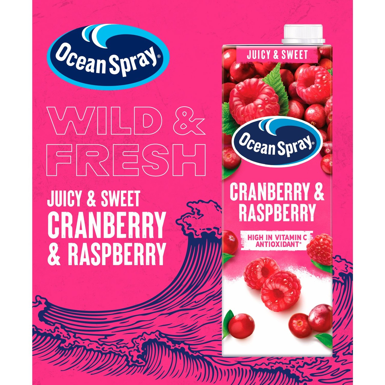 Ocean Spray Raspberry Watermelon Ocean Spray Cranberry & Raspberry Juice Drink - Morrisons Online ...