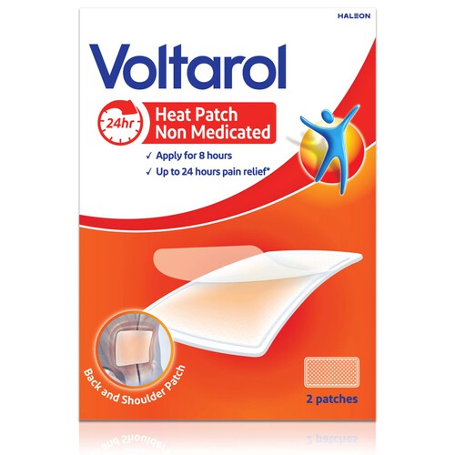 Voltarol Non Medicated Back & Muscle Pain Killer Heat Patch