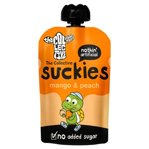 The Collective Suckies No Added Sugar Mango & Peach Yoghurt