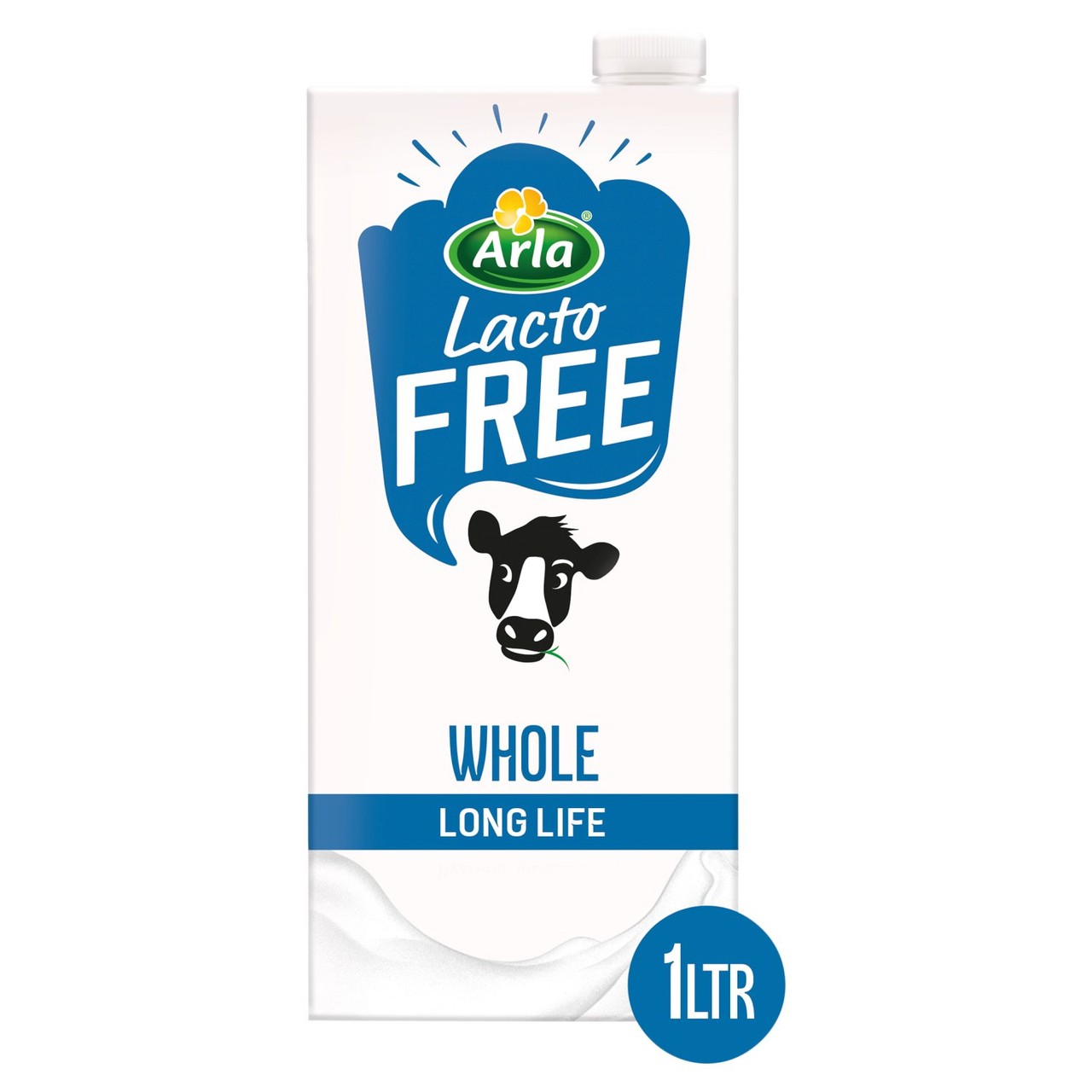 Lactofree Whole Long Life UHT Milk 1L