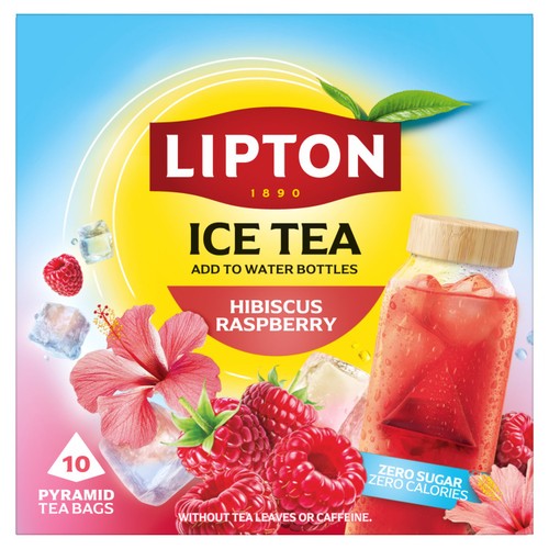 Lipton Ice Tea Infuse Raspberry & Hibiscus 10 Bags 35g